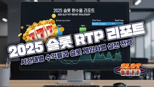 2025 슬롯 RTP 리포트｜시간대별 수익률과 슬롯 게임사별 실전 전략